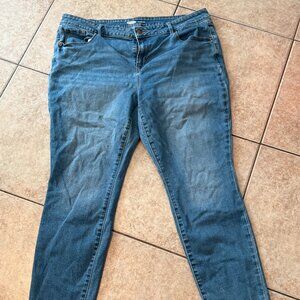 Old Navy 18 Pop Icon Skinny Medium Wash Stretch Denim Jeans (112)